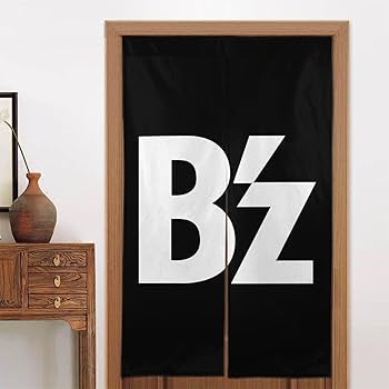 Amazon｜のれん B'Z ロックバンド 間仕切り 遮光 カーテン 暖簾